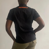 Apache Junction Harley Davidson Short Sleeve Shirt - Medium Black Cotton