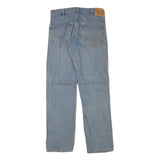 LEVI'S Mens Regular Fit Blue Denim Jeans Cotton Blend W30 L31 Classic Style Zip
