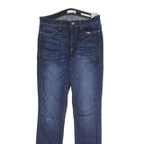 GUESS Womens Slim Fit Skinny Blue Denim Jeans W30 L31 Zip Cotton Blend