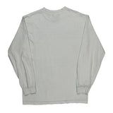 Nike Graphic Long Sleeve T-Shirt - Medium White Cotton