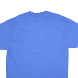 GILDAN Mens Blue Lindsey Wilson College Blue Raiders Softball T-Shirt XL Crew