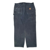 Carhartt Carpenter Pants - 37W 32L Gray Cotton