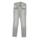 TOMMY HILFIGER Womens Jeans Slim Skinny Denim Light W26 L29 Zip Cotton Blend