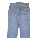 LEVI'S 516 STRAIGHT Mens Jeans Blue Slim Straight Denim Medium W34 L30 Classic