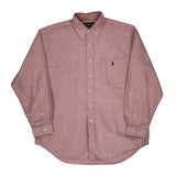 Ralph Lauren Shirt - Large Red Cotton