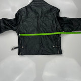 Unbranded Motorcycle Leather Jacket - Small Black Leather
