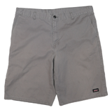 DICKIES Mens Shorts Grey Casual Classic 2XL W40 Cotton Blend Workwear