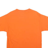 RUSSELL ATHLETIC Mens Orange Boise State Broncos Graphic T-Shirt L Short Sleeve