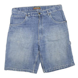 BOSSINI Mens Shorts Blue Casual M W34 Cotton Blend Lightweight Design