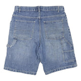 BOSSINI Mens Shorts Blue Casual M W34 Cotton Blend Lightweight Design