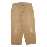 DICKIES Mens Jeans Beige Relaxed Straight Denim W32 L26 Workwear Utility