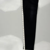 True Religion Skinny Jeans - 33W UK 12 Black Cotton Blend