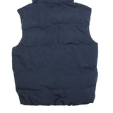 SOUL CAL & CO Womens Navy Blue Hooded Puffer Jacket 2XL Polyester Blend Zip