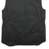 ARMY-TEX Mens Black Outdoor Jacket M Polyester Blend Plain Zip Utility Vest