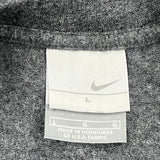 Nike T-Shirt - Large Grey Cotton