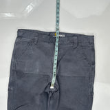 Carhartt Double Knee Carpenter Trousers - 36W 32L Grey Cotton