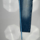 Francois Girbaud Wide Leg Jeans - 32W 31L Blue Cotton