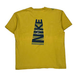 Made In USA Spirit Of Sport Nike Graphic T-Shirt - Medium Yellow Cotton