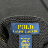 Age 10-12 Polo By Ralph Lauren Polo Shirt - Medium Black Cotton