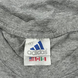 Duke Tennis Adidas College T-Shirt - Large Grey Cotton