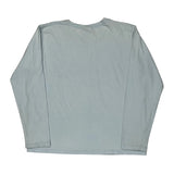 Nike Long Sleeve T-Shirt - Large Blue Cotton