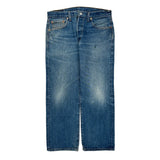 501 Levis Jeans - 34W 30L Blue Cotton