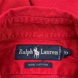 Ralph Lauren Shirt - XL Red Cotton
