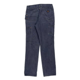 Dickies Carpenter Trousers - 29W UK 10 Blue Cotton
