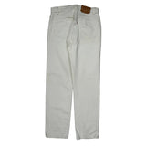 Made In USA Levis 501 Jeans - 30W 32L White Cotton