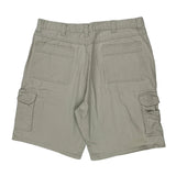 Wrangler Cargo Shorts - 38W 10L Beige Cotton