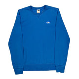 The North Face Sweatshirt - Medium Blue Cotton