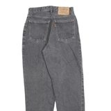 LEVI'S 881 02 Mens Jeans Grey Regular Straight Denim Medium W26 L30 Vintage