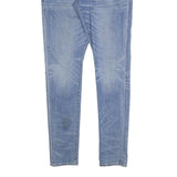 LEVI'S 711 Womens Jeans Blue Slim Skinny Denim Medium W35 L34 Cotton Blend