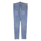LEVI'S 711 Womens Jeans Blue Slim Skinny Denim Medium W35 L34 Cotton Blend