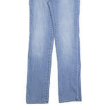 LEVI'S Womens Slim Light Blue Denim Jeans W27 L32 Stylish Cotton Blend Zip