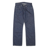 LEVI'S 514 Mens Jeans Blue Regular Straight Denim Raw W31 L29 Button Closure