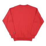 CHAMPION Boys Red Crew Neck XL Cotton Blend Sweatshirt Classic Pullover Casual
