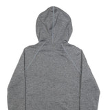 NIKE Mens Grey & Purple Pullover Hoodie XS Therma-Fit Sports Sweatshirt