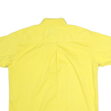 CHASE AUTHENTICS Mens Yellow Shirt XL Cotton Button-Down Casual Lightweight