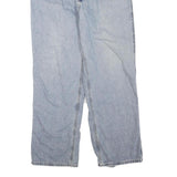 DICKIES Womens Regular Fit Blue Denim Jeans W36 L32 Workwear Straight Leg Cotton