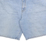 FLAGSHIP Mens Shorts Blue Denim Casual 2XL W40 Cotton Blend Relaxed Fit