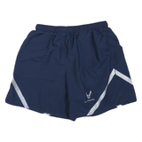 Mens Navy Blue Sports Shorts S W28 U.S. Air Force Logo Comfortable Fit