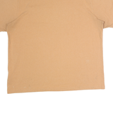 CARHARTT Mens Beige Pocket T-Shirt XL Short Sleeve Crew Neck Cotton Workwear