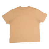 CARHARTT Mens Beige Pocket T-Shirt XL Short Sleeve Crew Neck Cotton Workwear