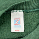 Green Bay Packers Logo 7 Football Sweatshirt - XL Green Cotton