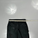 Carhartt Carpenter Trousers - 32W 30L Black Cotton