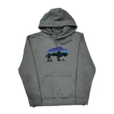 Patagonia Graphic Hoodie - Medium Gray Cotton
