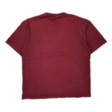 Dickies T-Shirt - XL Burgundy Cotton