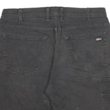 DICKIES Mens Shorts Black Cargo XL W32 Workwear Cotton Blend Casual