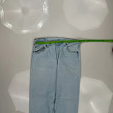 501 Levis Jeans - 32W 30L Light Wash Cotton